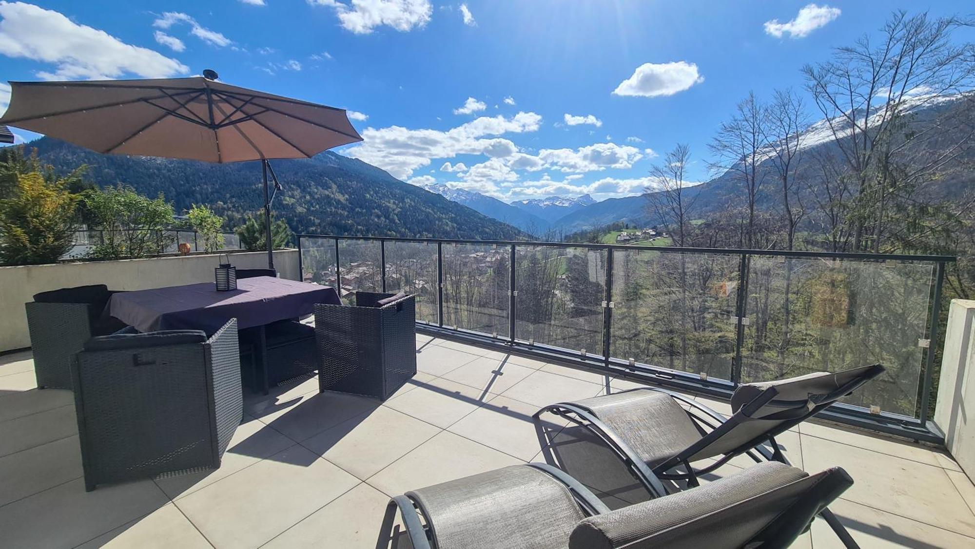 Le Berceau Des Aiguilles - Vue Montagne, Terrasse - Aravistour Lägenhet Saint-Jean-de-Sixt Exteriör bild
